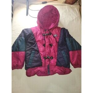 Vintage Oshkosh Girls 5-6 Snow Puffer (Missing Middle Button)
